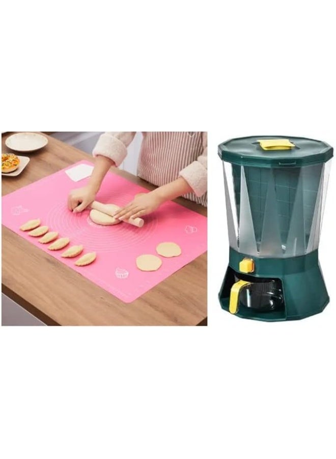 Mat Large for kitchen bakeware NonStick Fondant Baking Mat and Kitchen storage organizer - Image 1