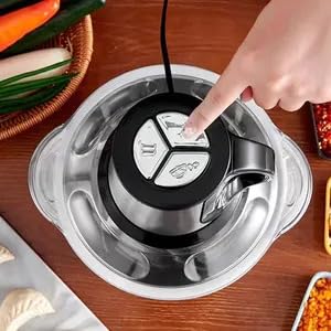Envop 3L Electric Meat Mixer Blender Grinder 3Speed Stainless Steel Electric Chopper Automatic Mincing Machine - Image 2