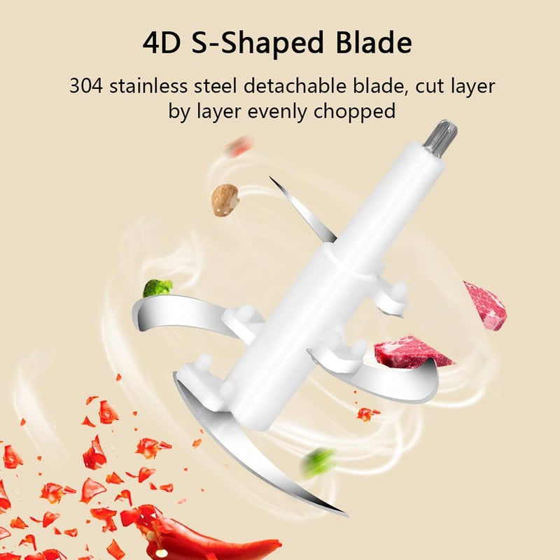 Envop 3L Electric Meat Mixer Blender Grinder 3Speed Stainless Steel Electric Chopper Automatic Mincing Machine - Image 5
