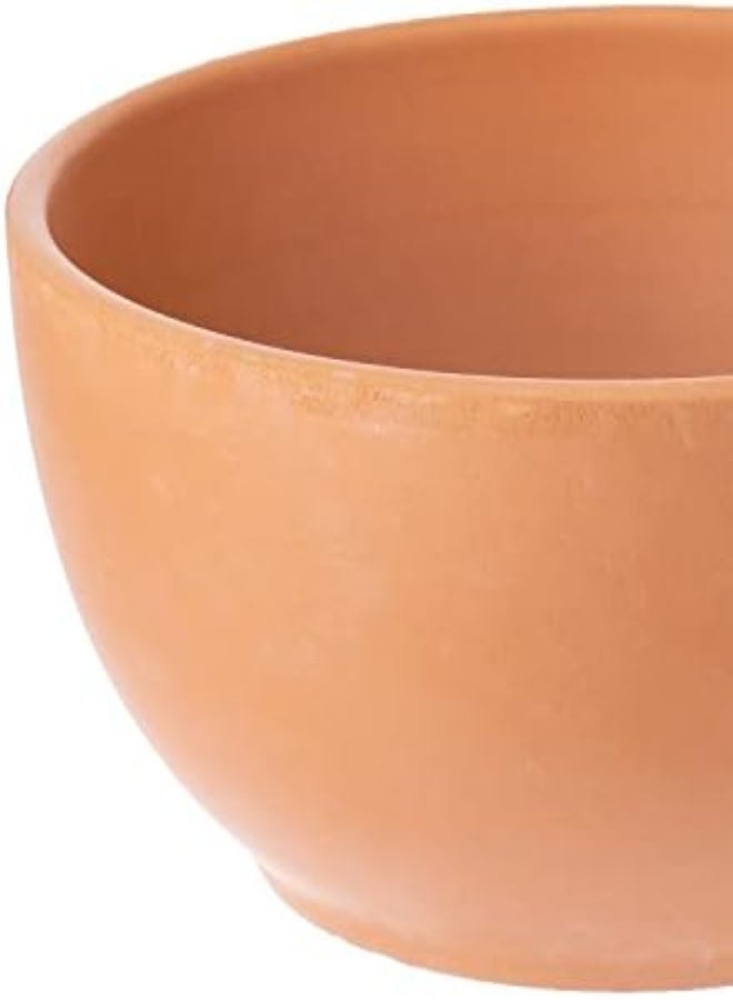 AKDC Round Bowl 20Cm X 20Cm X 8Cm Clay Colour - Image 4