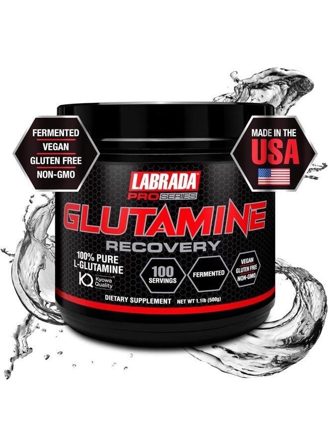 LABRADA Pro Series Glutamine Recovery 100 servings 500 grams - Image 1