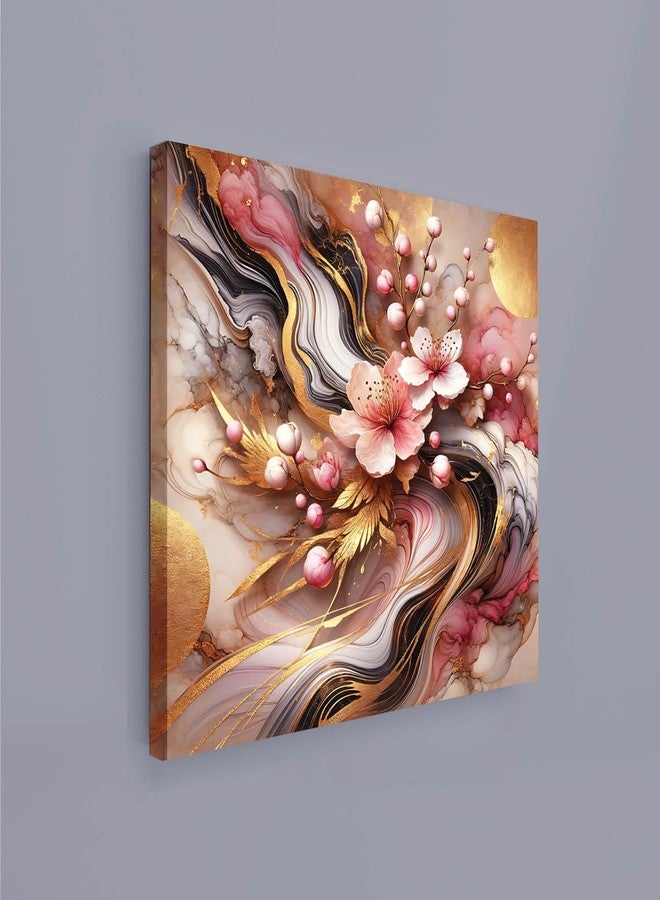 راندم لوحة فنية حديثة عشوائية على قماش، ديكور منزلي، لوحة جدارية بإطار لغرفة المعيشة والمكتب (RAC-1810) - Image 3