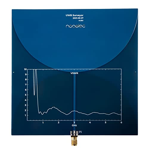 Nooelec UWB Surveyor Antenna - Extremely Wide Bandwidth Biconical Low-Profile PCB Antenna. Frequency Range of 700MHz to 10GHz, Average Gain of 3dBi. Very Small and Portable with SMA Female Connector - Image 5