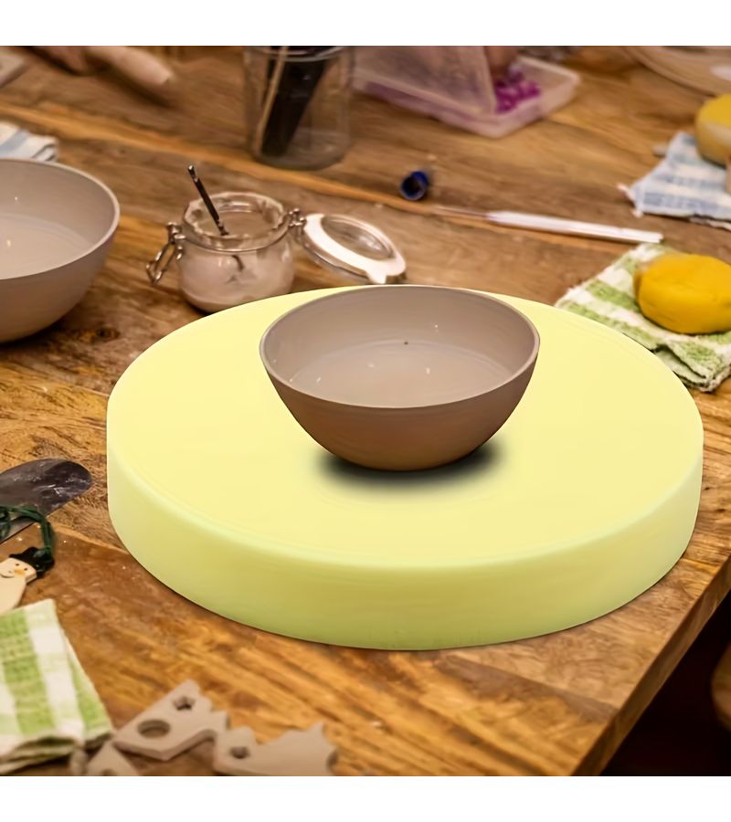Round High Density Thick DIY Ceramic Craft Sponge Mat 11.81x1.97inch - Image 3