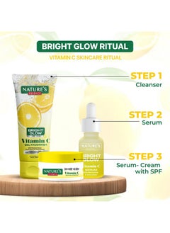 Nature's Essence Bright Glow Vitamin C Serum Cream 25G  - Image 5