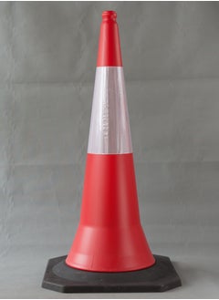 Vaultex Safety Cone with Reflector Tape 1m Long  - Image 1