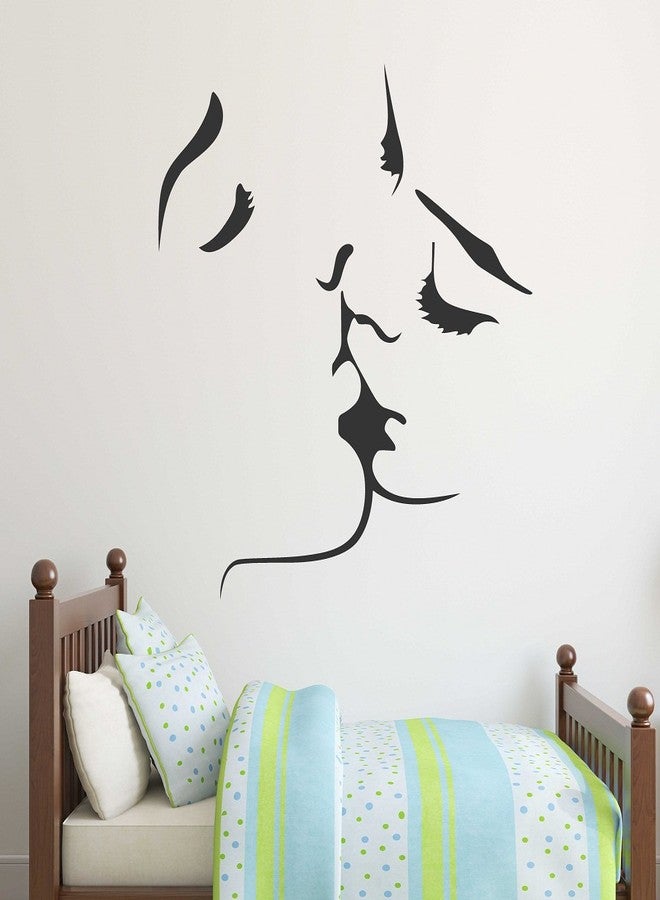 Wallstick 'Romantic Couple' Wall Sticker (Vinyl, 49 cm x 4 cm x 4 cm) - Image 1