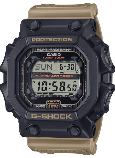 Men's Resin Strap Digital Wrist Watch For GX-56TU-1A5