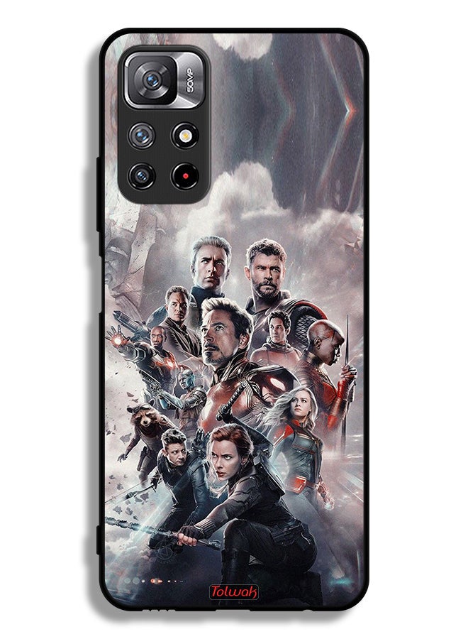 Tolwak Xiaomi Redmi Note 11S Protective Case Cover Avengers - Image 2