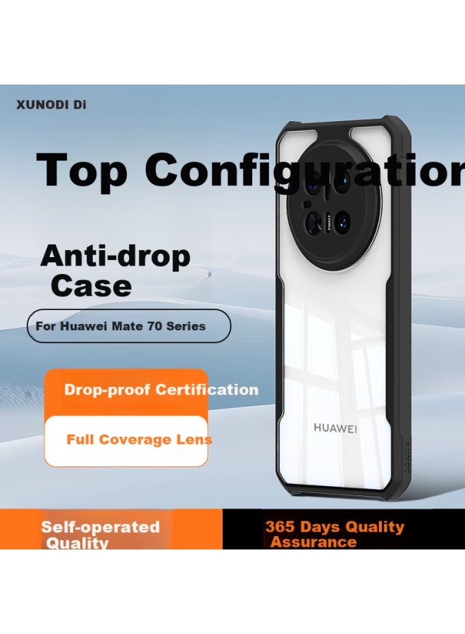 Xundd Beetle Series Transparent Airbag Anti-drop Full Protection Case For Huawei Mate 70 - Image 1