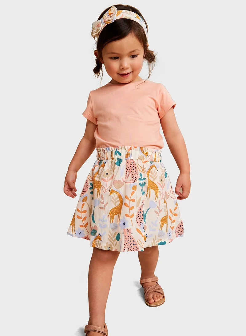 mothercare Skirt, Tees and Headband Set