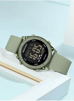 NAVIFORCE New Naviforce Watch NF-7108 Women's Fashion Watch, Stylish Digits Watch with Silicon Strap for Women  - Image 3