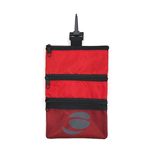 Orlimar Golf Detachable Accessory Pouch, Cherry Red, Regular - Image 1
