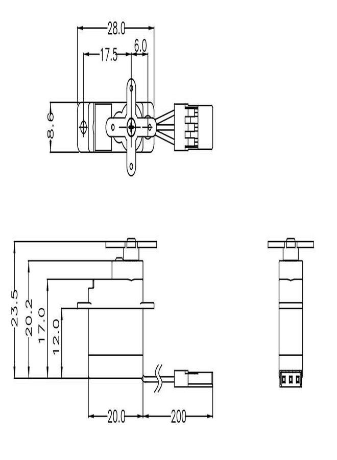 Hitec RCD Hitec/RCD HS-40 Economy Nano Servo - Image 2