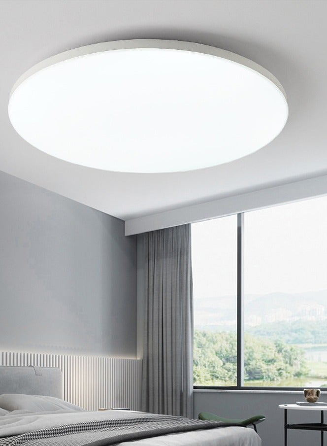 Round LED Ceiling Light 24W White Frame Diameter 30CM - Image 1