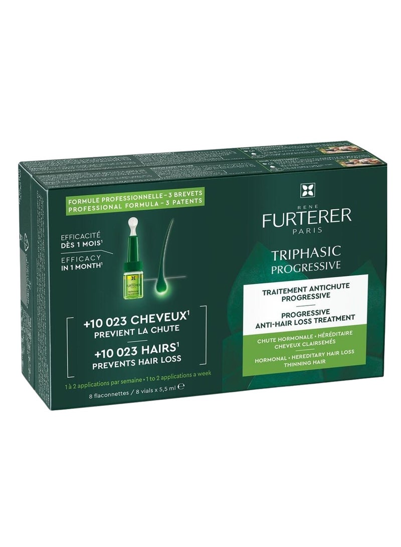 René Furterer Triphasic Progressive Hair-Loss Treatment 8units - Image 1