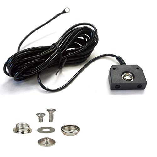 Static Care Alphastat Table Mat Grounding Kit - Universal Snap Kit and 15' 1 Meg Male Low Profile Ground Cord - Image 1