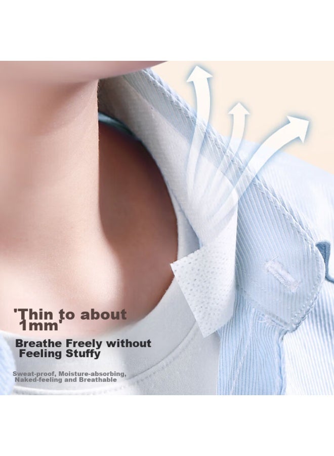 Forty thousand kilometers 40,000 Km Collar Protector Sticker, Disposable Breathable Sweat-absorbing Sticker, For Shirt Collar, Hat Brim, Inner Lining, Sw9524  - Image 3