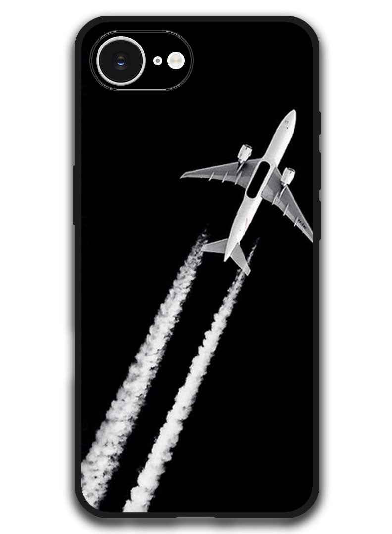 Theodor Case Compatible with Apple iPhone 16e 6.1 Inch Protection Shockproof Bumper Cover - Plane - Image 1
