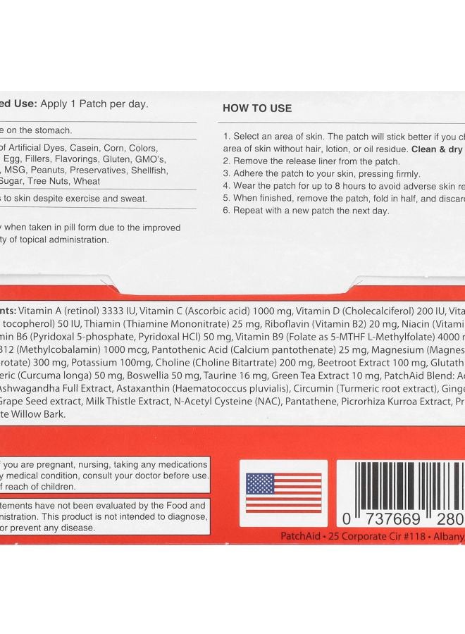 PatchAid لصقات هانغ أوفر بلس 30 لصقة - Image 2