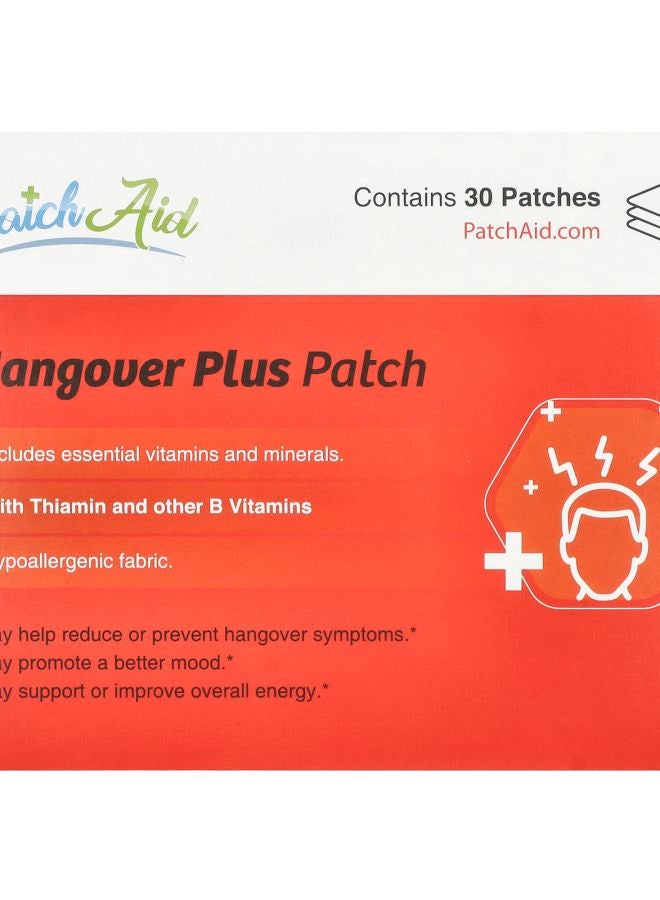 PatchAid لصقات هانغ أوفر بلس 30 لصقة - Image 1