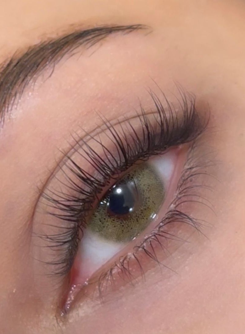 يونيبلينغ عدسات لاصقة ملونة البنية المحيطية الملونة (سنوية) - Image 2