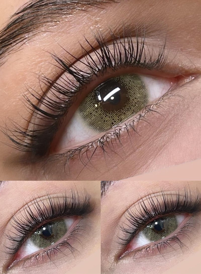 يونيبلينغ عدسات لاصقة ملونة البنية المحيطية الملونة (سنوية) - Image 4