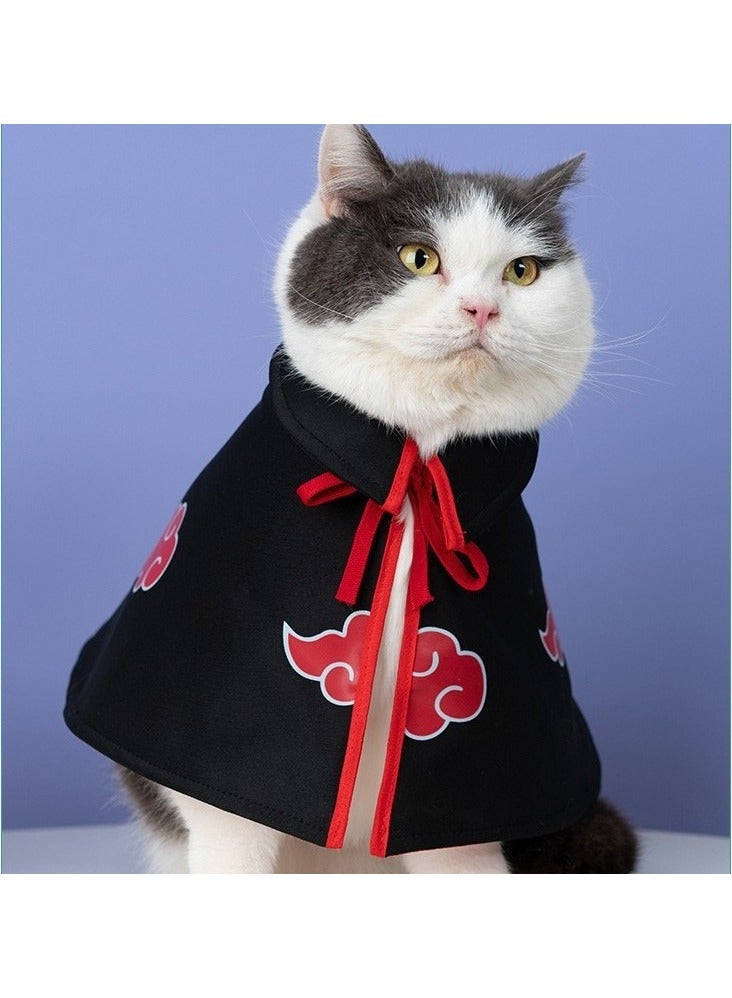 عام عباءة قط ناروتو للحيوانات الأليفة، يمكن استخدامها لتصوير الحيوانات أو كزي هالوين. - Image 2