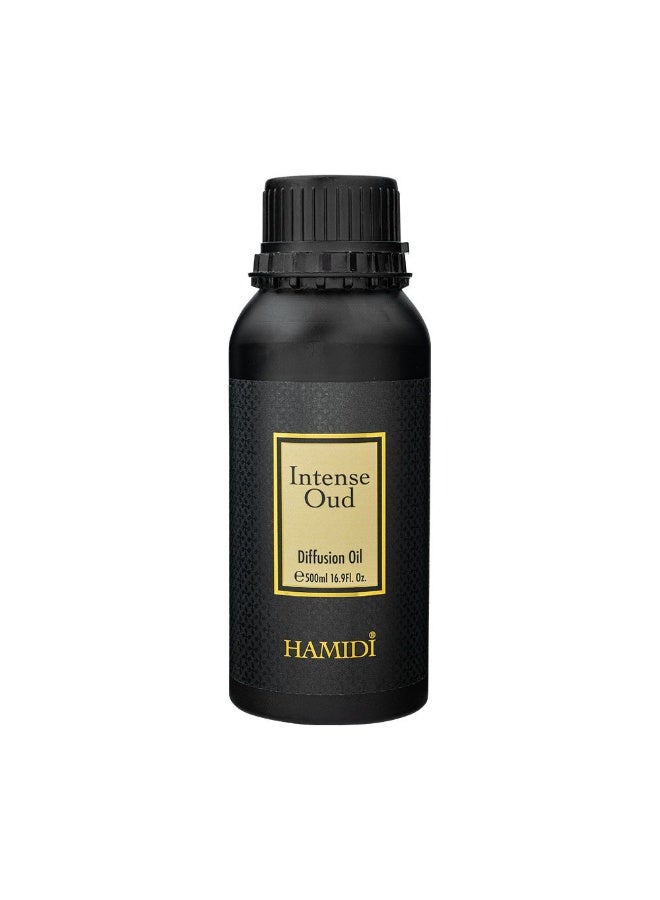 DANUBE HOME Hamidi Intense Oud Diffuser Oil 500ml Strong Long Lasting Fragrance - Image 2