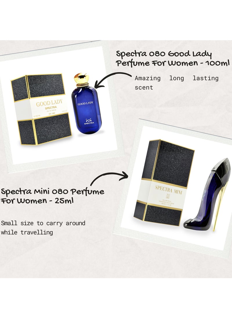 Spectra - 080 Good Lady Eau De Parfum For Women – 100ml - Image 1