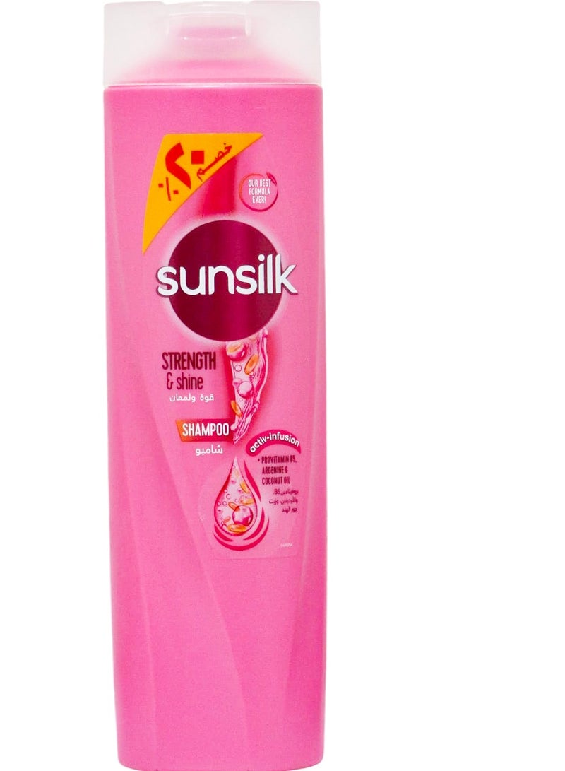 Sunsilk Shampoo Shine & Strength 350ML - Image 1