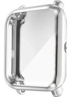 Markacase - Full Cover Silicone Case Silver for Amazfit Bip - Image 1