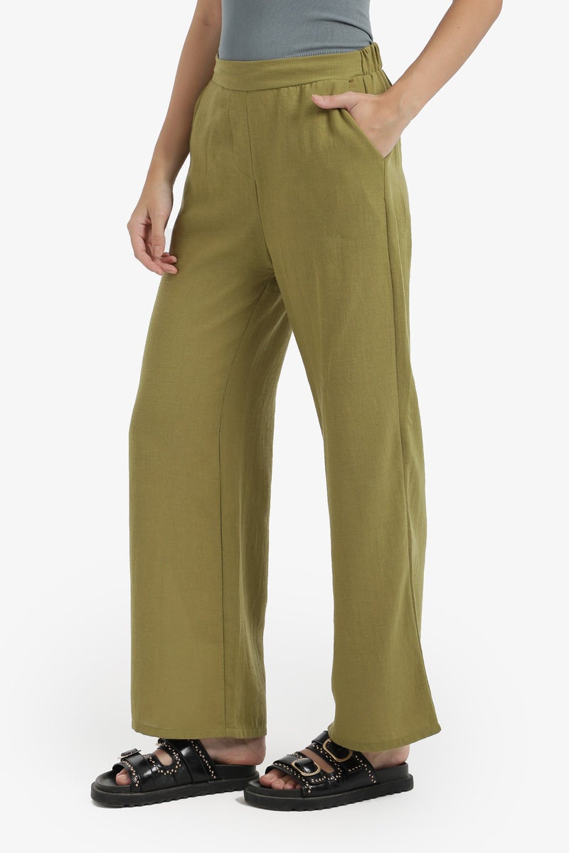 كارينا بنطلون منزلي واسع الأرجل - Image 2