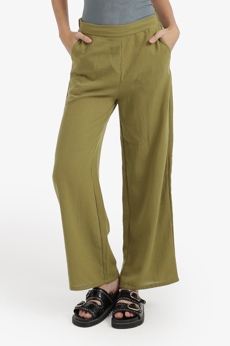 كارينا بنطلون منزلي واسع الأرجل - Image 1