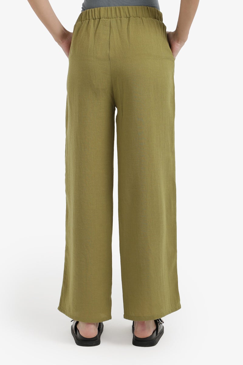 كارينا بنطلون منزلي واسع الأرجل - Image 4