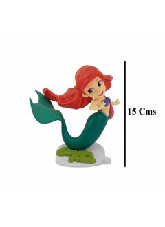 Trunkin Trunkin Cute Fancy Princess Ariel The Little Mermaid Figure Figurine 15CM Limited Edition for Decoration, Cake, Office Desk & Study Table (to be Assembled)  - Image 2