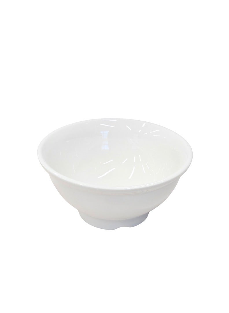 AJ وعاء حساء سيراميك أبيض 9.25 بوصة - Image 2