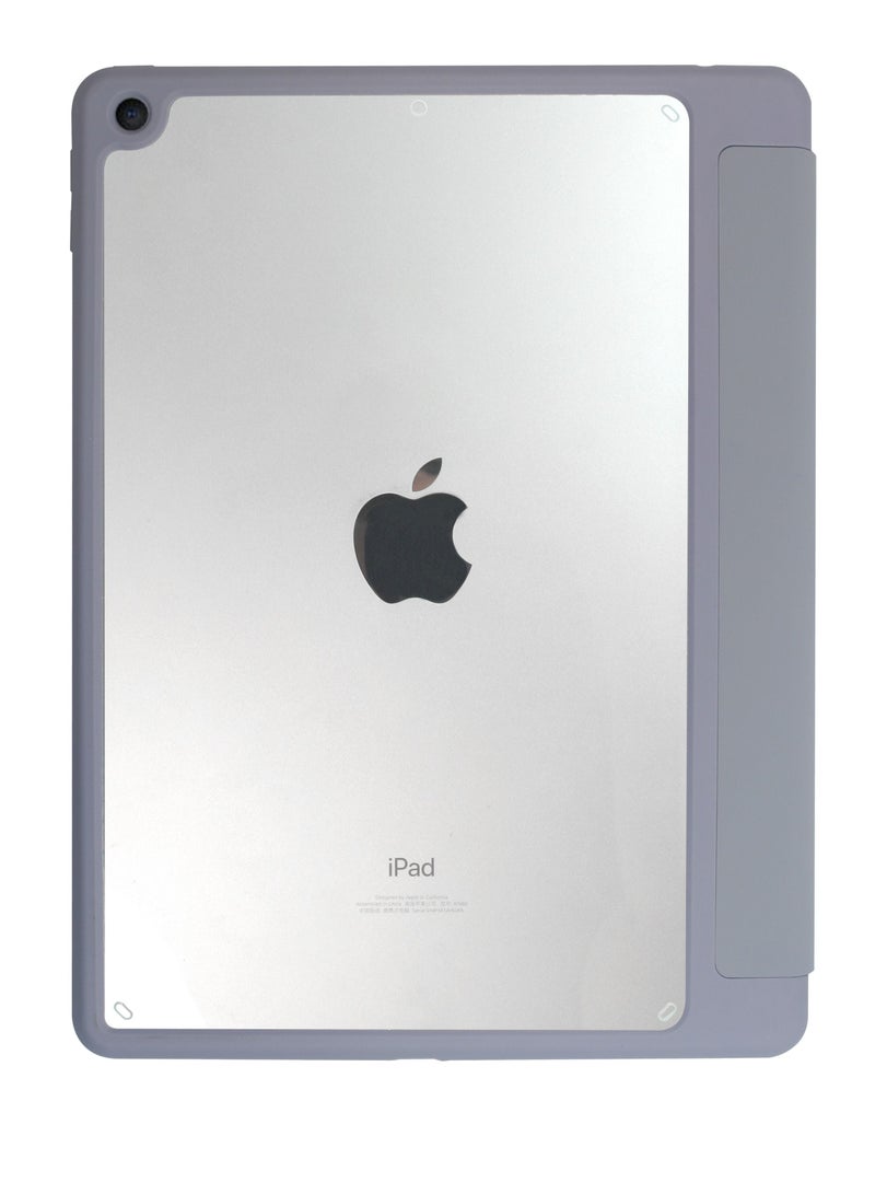 blupebble Hybrid Folio with Pen Holder Transparent Back with Auto Sleep/Wake function Shockproof Slim Case Designed for iPad 10.2-inch 7/8/9th Gen - Image 3