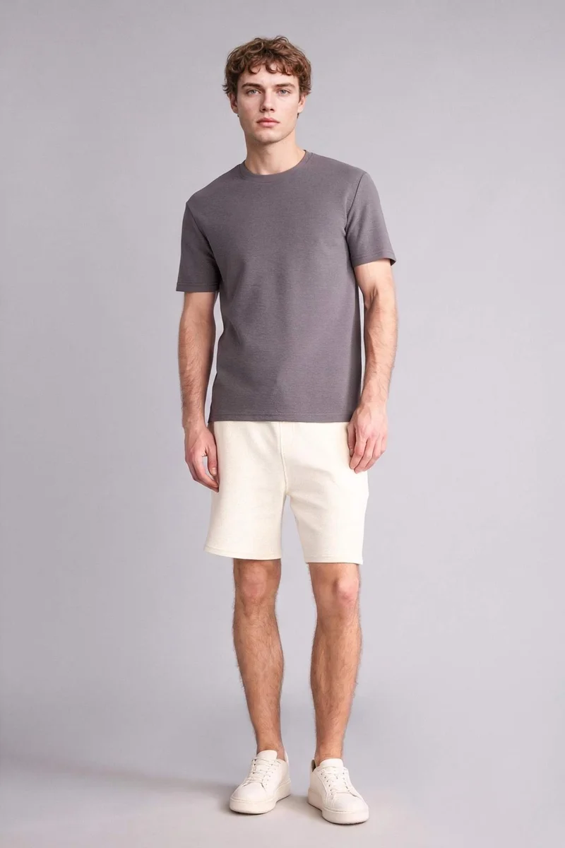 DeFacto Regular Fit Crew Neck Short Sleeve T-Shirt