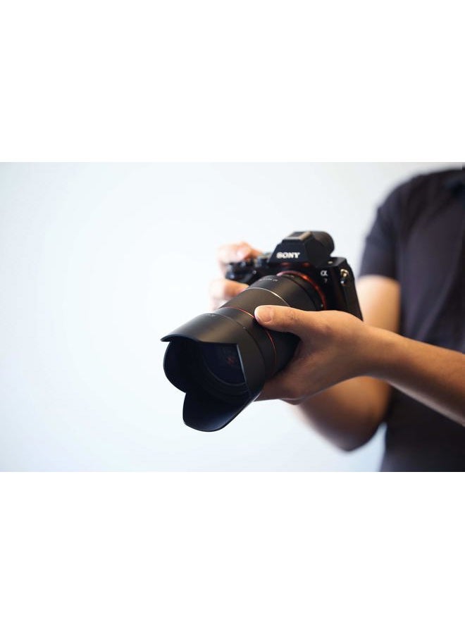 Rokinon عدسة AF 35mm f/1.4 بؤرة تلقائية واسعة الزاوية كاملة الإطار لتركيب Sony FE، سوداء (IO3514-E)، حجم واحد - Image 2