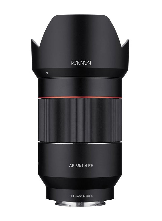 Rokinon عدسة AF 35mm f/1.4 بؤرة تلقائية واسعة الزاوية كاملة الإطار لتركيب Sony FE، سوداء (IO3514-E)، حجم واحد - Image 5