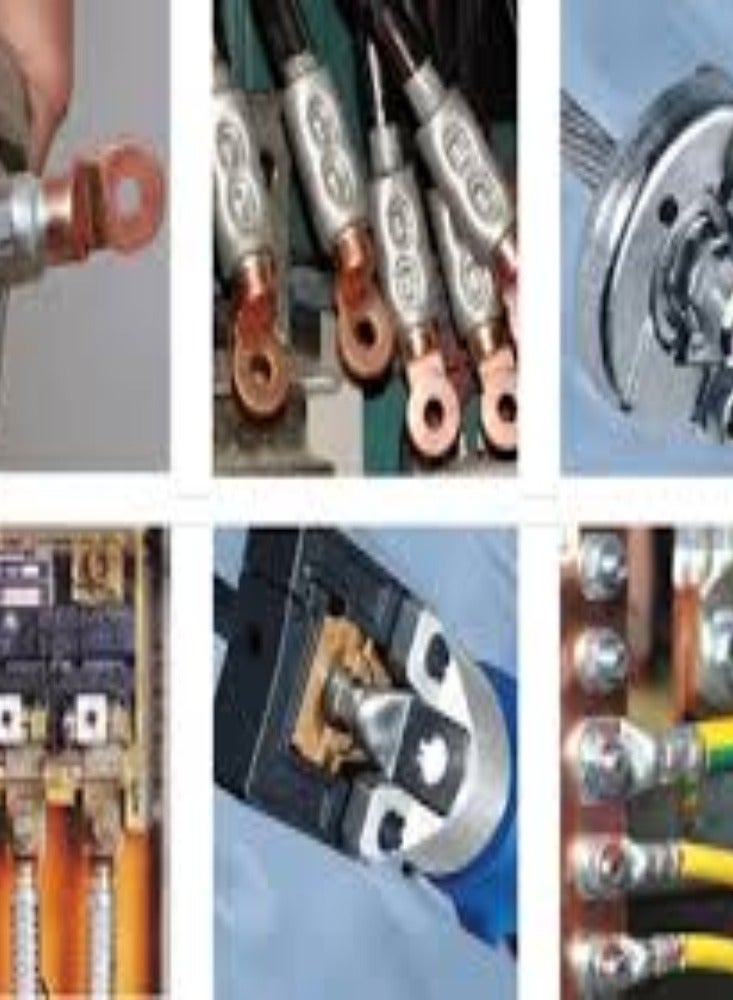 KNP KNP  Bimetallic Cable Lug 35 MM is a specialized electrical connector designed to securely join electrical cables to terminals or other conductors.  - Image 3