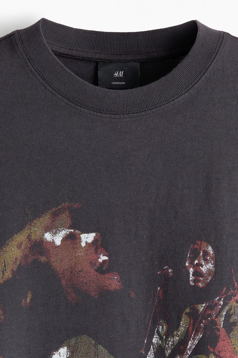 H&M Oversized Fit T-shirt