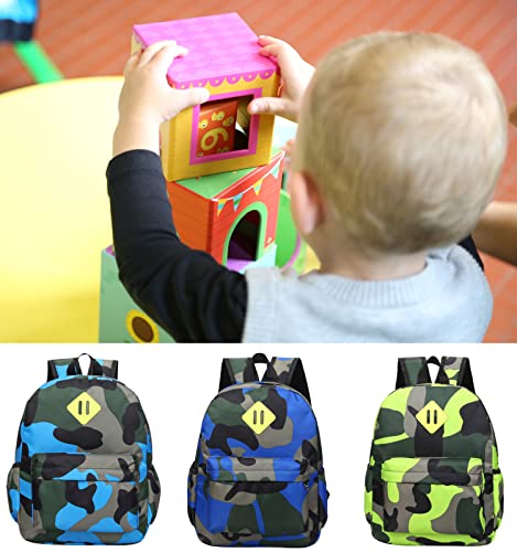 Bansusu Camo Prints Preschool Kindergarten Backpack Schoolbag Camouflage Toddler Kids Bookbag Daycare Bag - Image 2