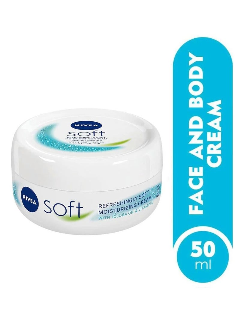 نيفيا كريم ناعم ومنعش ومرطب أبيض 50ملليلتر - Image 5