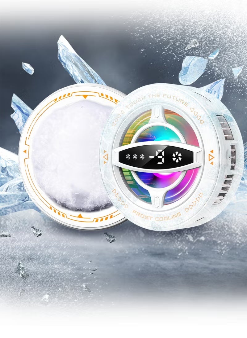 Magnetic Phone Cooler, Portable Phone Cooling Fan, Semiconductor Cooler Game Cooling - Image 1