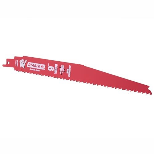 Diablo Freud DS0912BW25 Demo Demon 9" 6/12 TPI Wood Cutting Reciprocating Saw Blade 25 Pack - Image 2