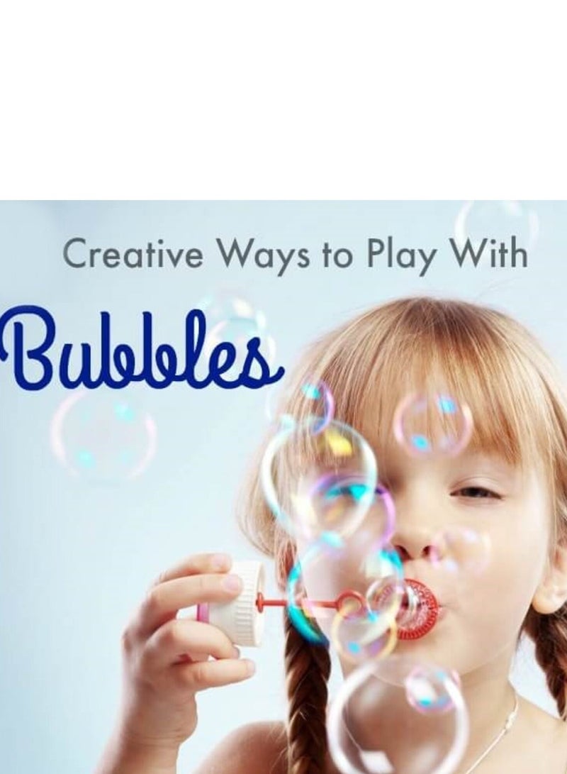 Bubble World 24-Piece Non Toxic Eco Friendly Lightweight Portable Fun Time Bubble Bottle Set - Image 2
