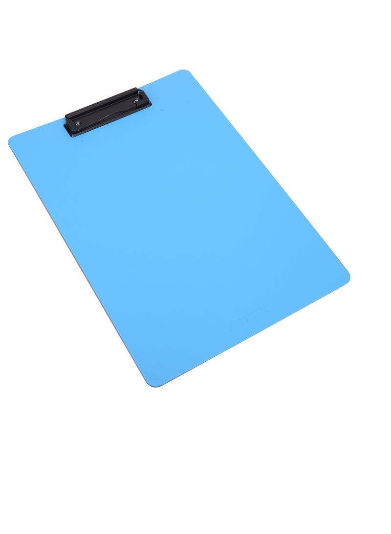 Deli لوح مشبك فردي مقاوم للكسر، أزرق - Image 3