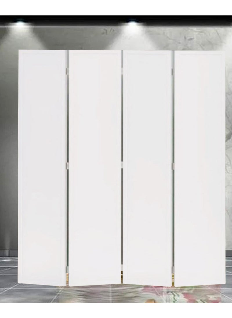 Generic - Room Divider 4 Panel Room Partition, Foldable Freestanding - Image 1